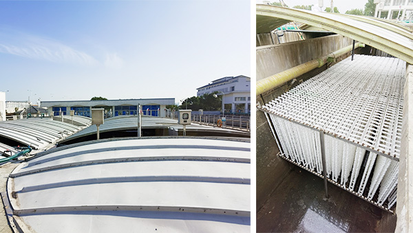 蘇州市吳中城區(qū)污水處理廠填料案例